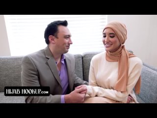 hijab hookup - gorgeous babe with hijab goes on blind date and gets her tight pussy stretched